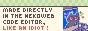 Gary's Wod was made directly in the Nekoweb IDE, making the webmistress look like a stupid idiot moron dummy.
